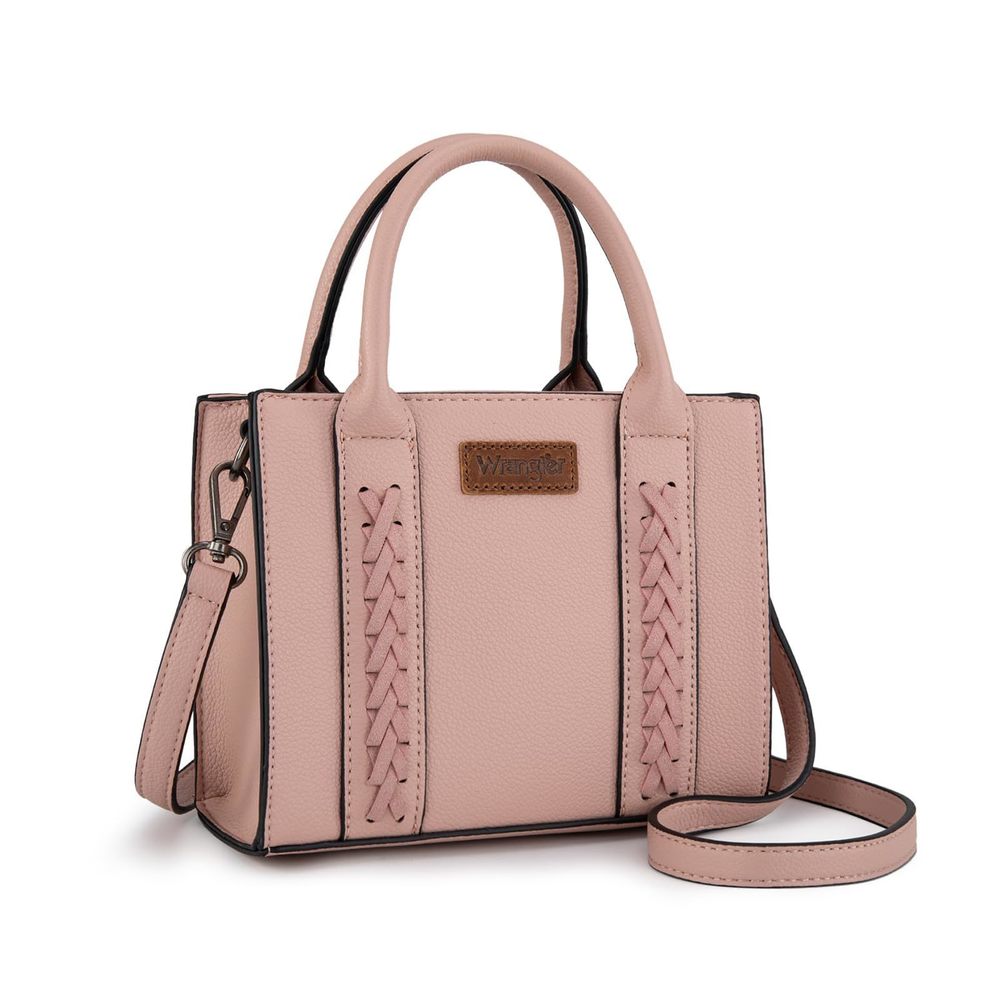 Wrangler Mini Tote Bag Cute Small Satchel Purse Top-Handle Handbag :<